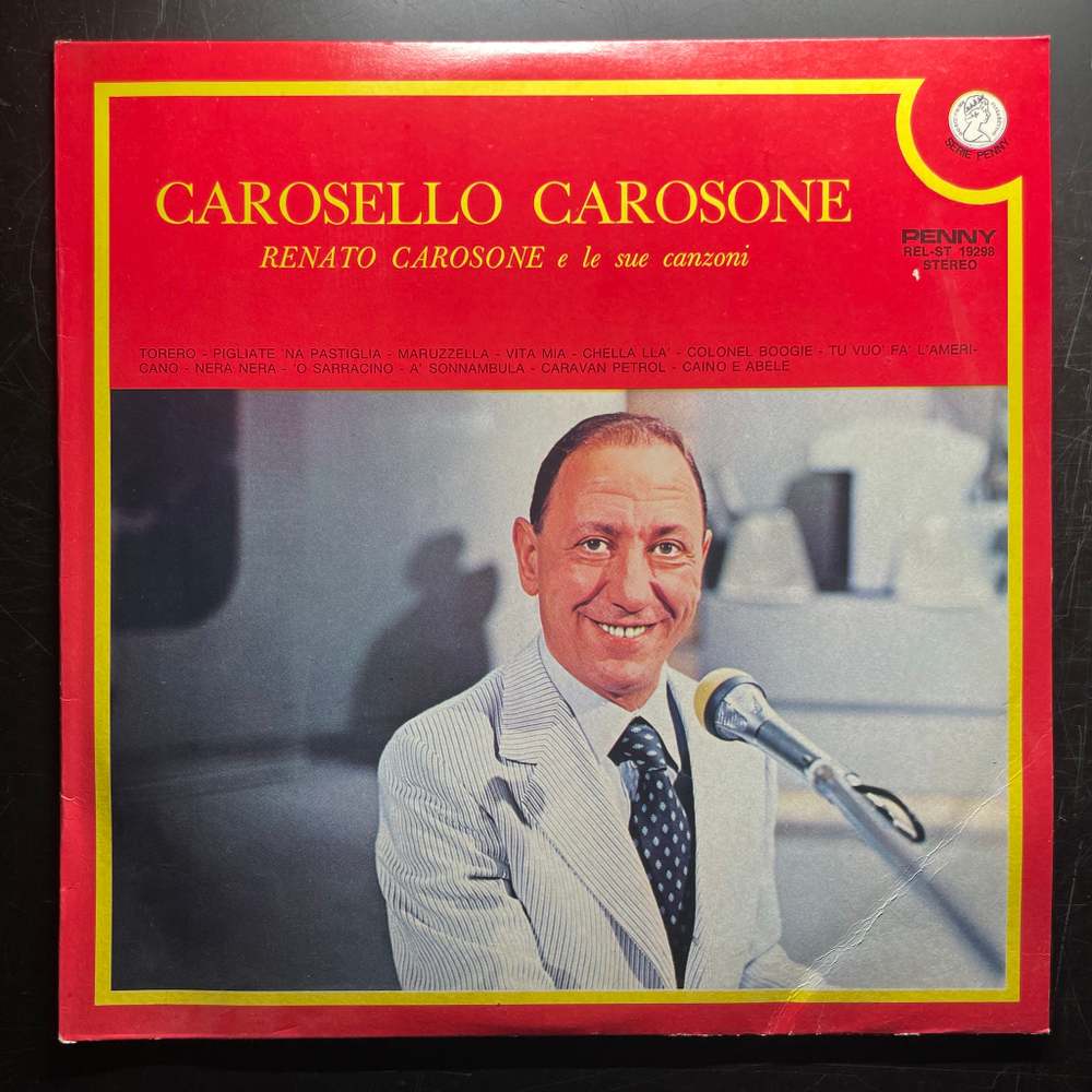 Renato Carosone ‎– Carosello Carosone (Италия 1976г.)