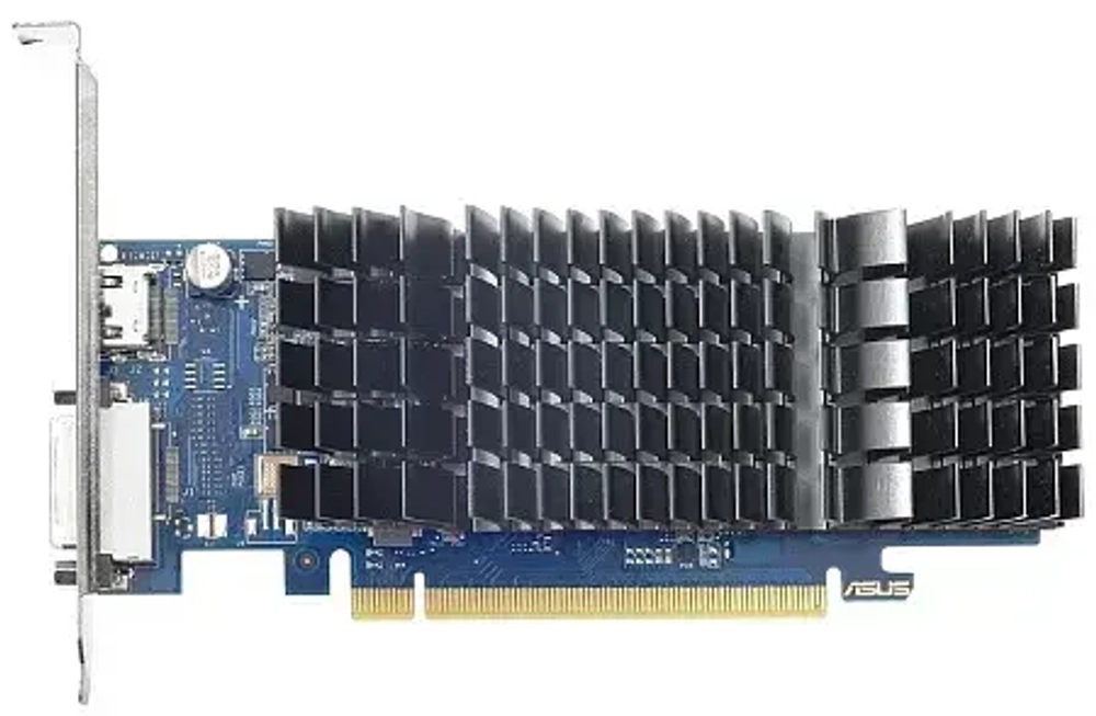 Видеокарта ASUS GeForce GT1030 2GB 64bit GDDR5 6008MHz 1xHDMI 1xDVI-D HDCP low profile GT1030-SL-2G-BRK