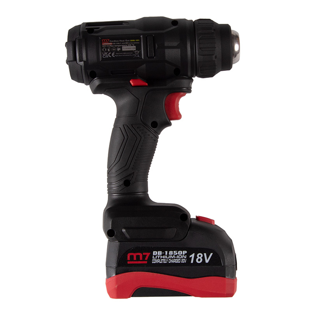 MIGHTY SEVEN (DHG-101A) Аккумуляторный термофен,18 В, 7 предметов