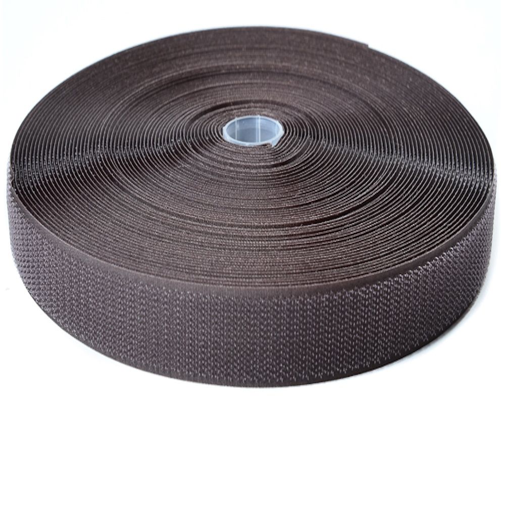 Липучка нейлоновая, 50мм, коричневый Липучка нейлоновая, 50мм, коричневый