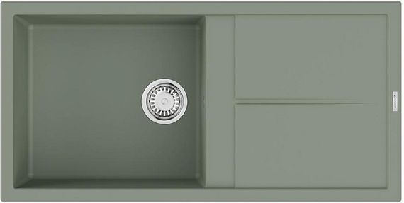Кухонная мойка OMOIKIRI Sumi 100A-WG Artceramic/wind green