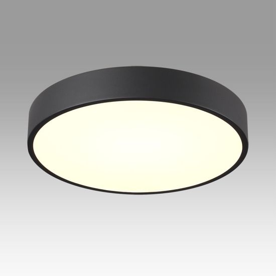 7758/36L MITRA LED SN 098 Светильник металл/акрил/черный LED 30Вт+6Вт(подсветка) 4000K D400 IP20 QUASAR