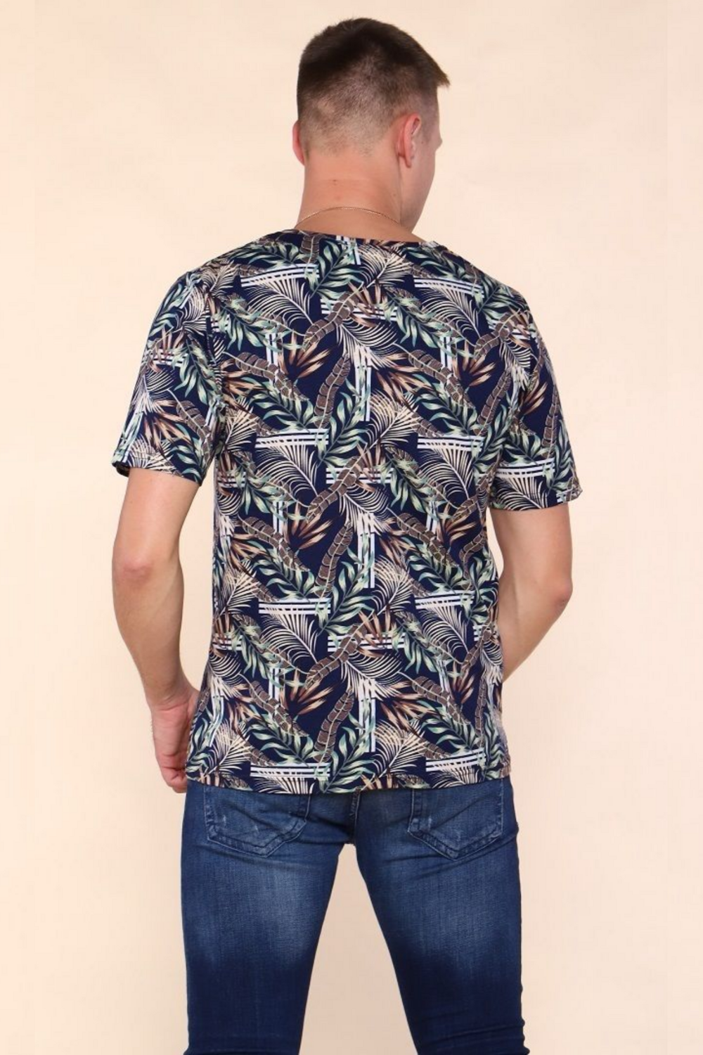 2217 Футболка мужская Папоротник