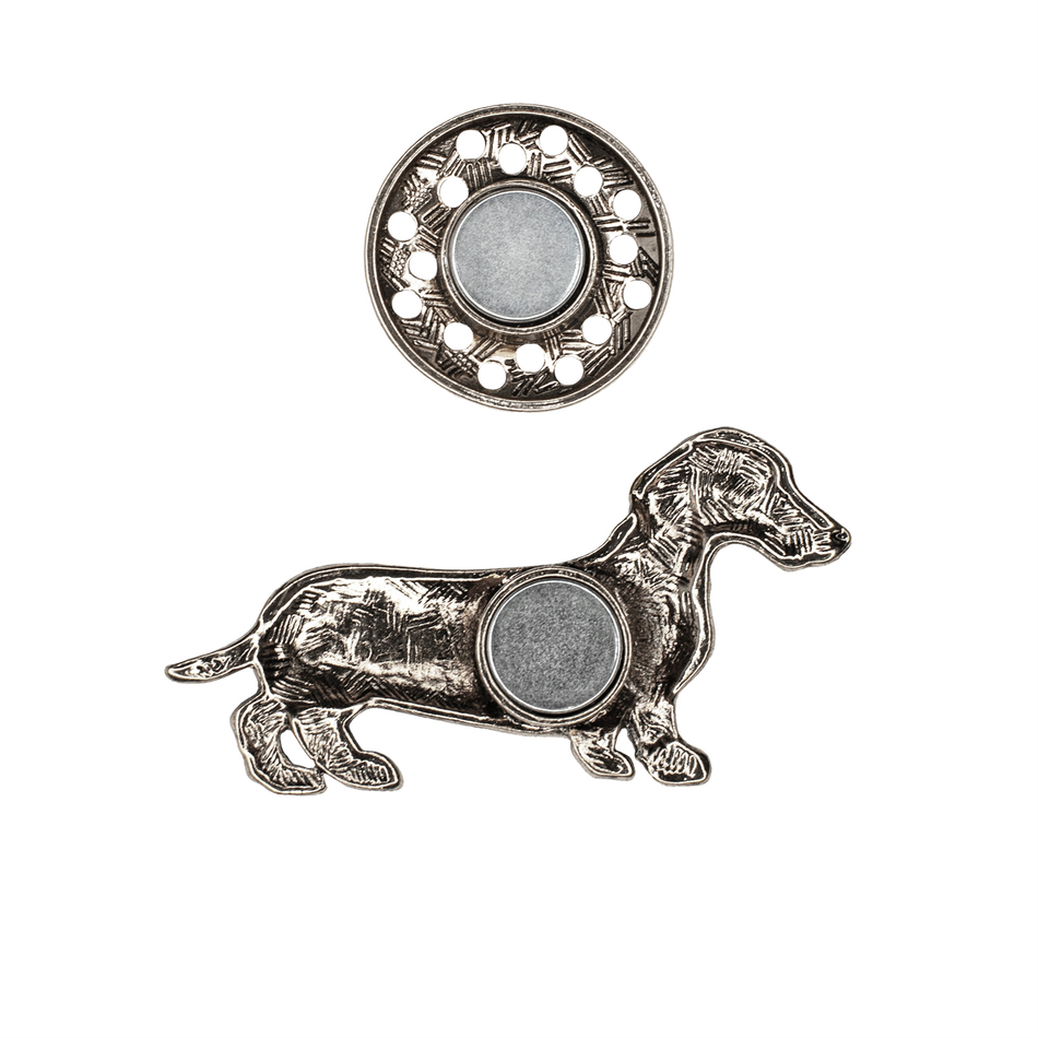 Брошь Shadore Такса XZ0711.20 G/S