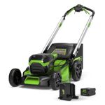 Аккумуляторная самоходная газонокосилка Greenworks GD60LM51SPK5, 60v, 51 см, АКБ 5 А·ч и ЗУ
