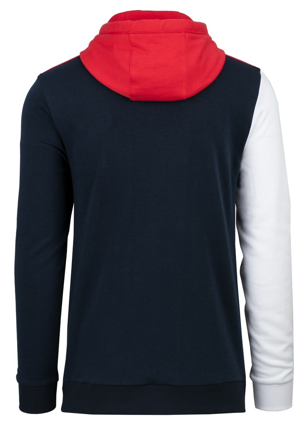 Мужская теннисная кофта Fila Sweathoody Jacob - navy/white/fila red