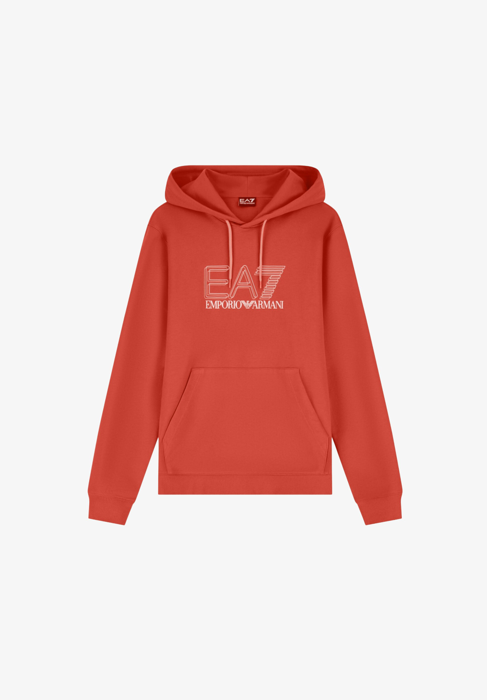 EA7 Emporio Armani Толстовка с капюшоном - Оранжевый