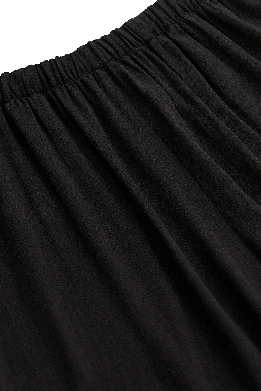 Штаны льняные на завязках MYKONOS Чёрный