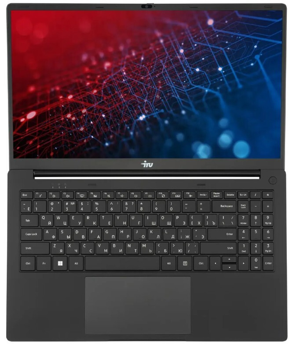 Ноутбук  iRu Strato 15ALI 15.6 ", Core i7, 16 Гб RAM, 512 Гб SSD, Iris Xe Graphics, Черный