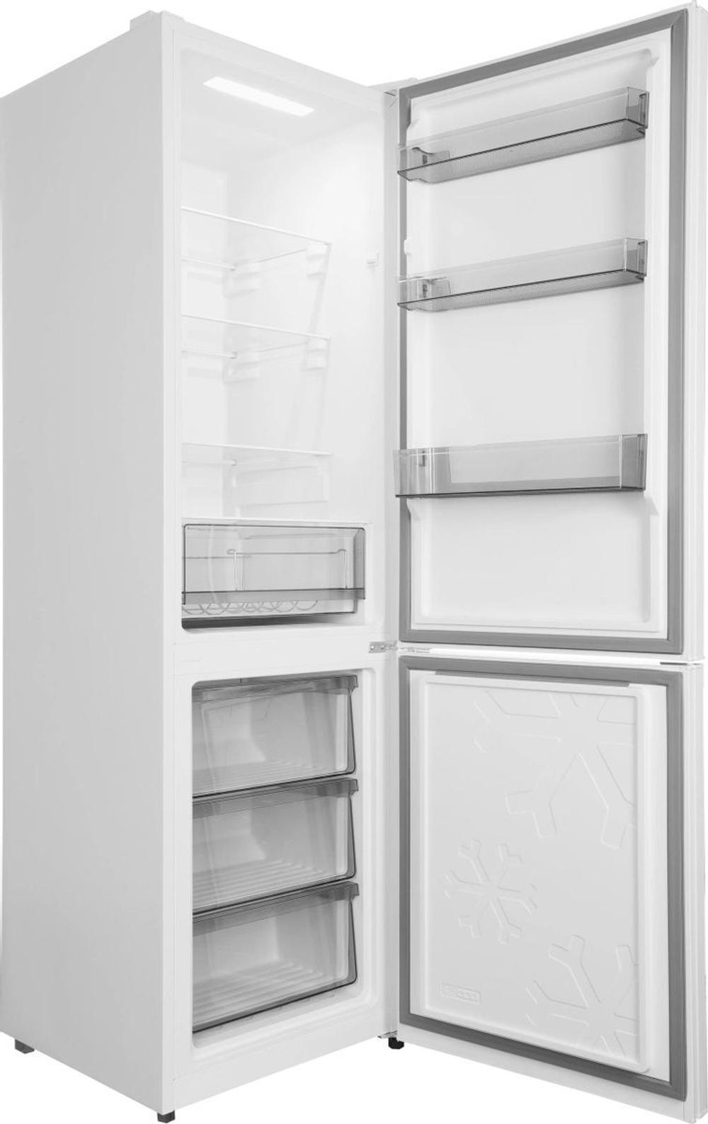 Холодильник Hyundai CC35083F (белое стекло)