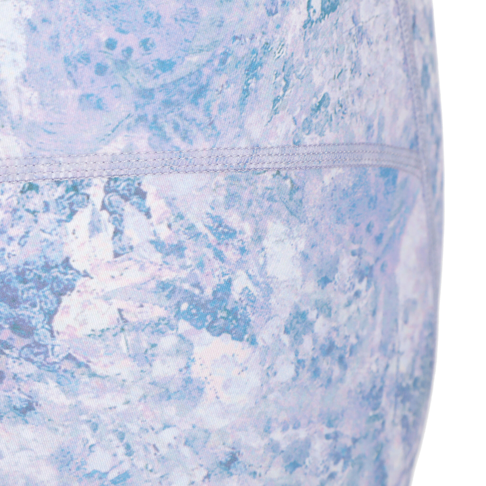 Женские теннисные брюки Nike Dri-Fit Performance Mid Rise All Over Print Tight Women - Lilac, Multicoloured