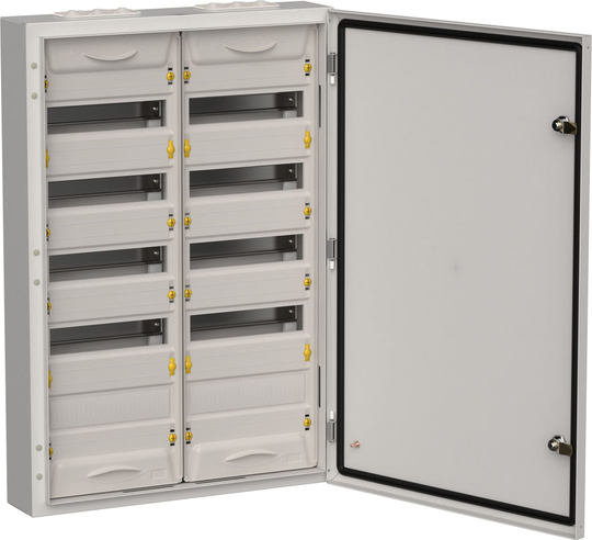 Корпус металлический ЩРН-120 (2х60) 835х570х140мм IP54 серый (одна дверь) TITAN IEK