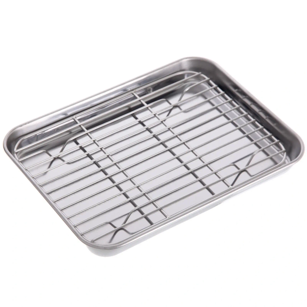 Противень с решеткой 23,5*17,5*2,5см