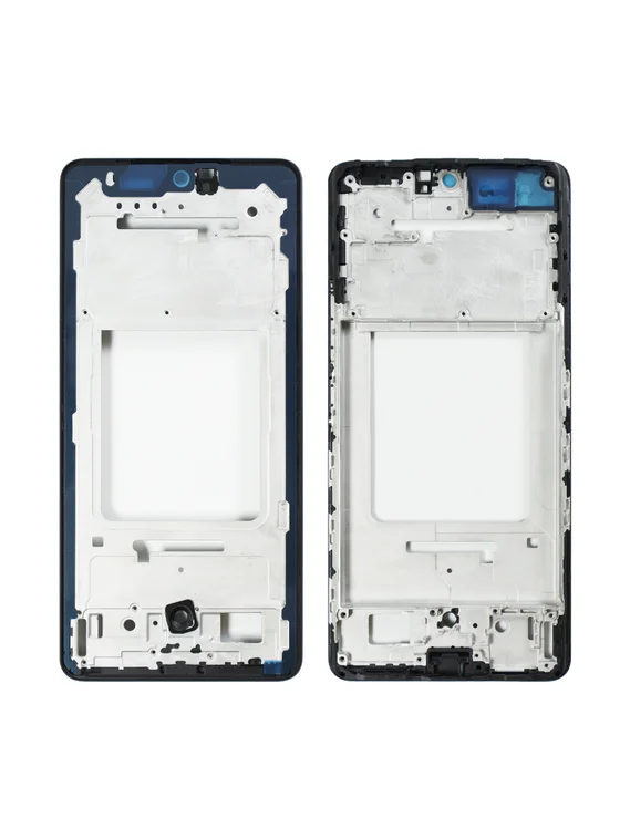 Рамка (средняя часть корпуса) для Iqoo Neo 8 черная (Black)