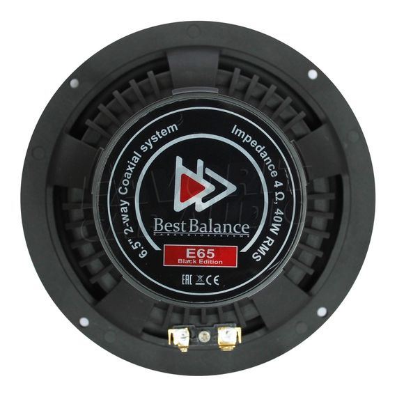 Коакс. акустика Best Balance E65 Black Edition