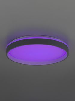 Citilux ENZO CL753453G LED RGB Светильник с пультом Серый + Белый