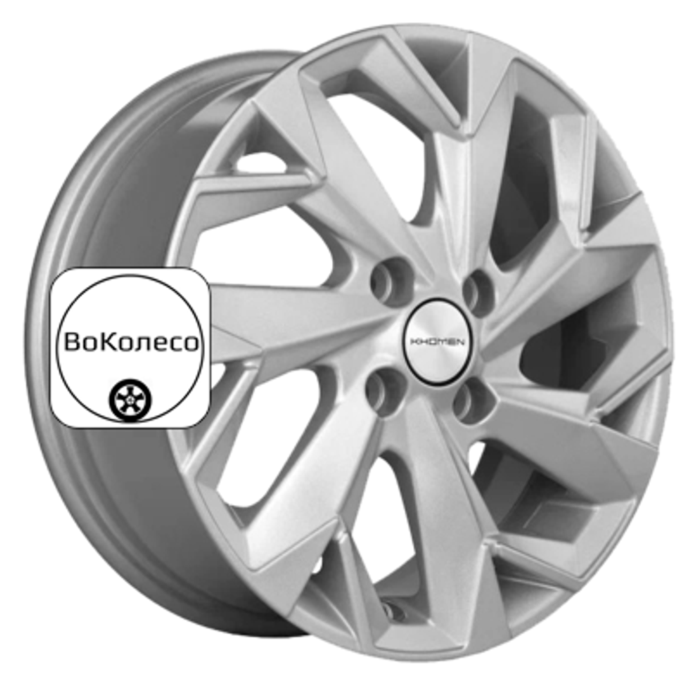 6x15/4x100 ET46 D54,1 KHW1508 (Rio/Solaris) F-Silver Khomen Wheels