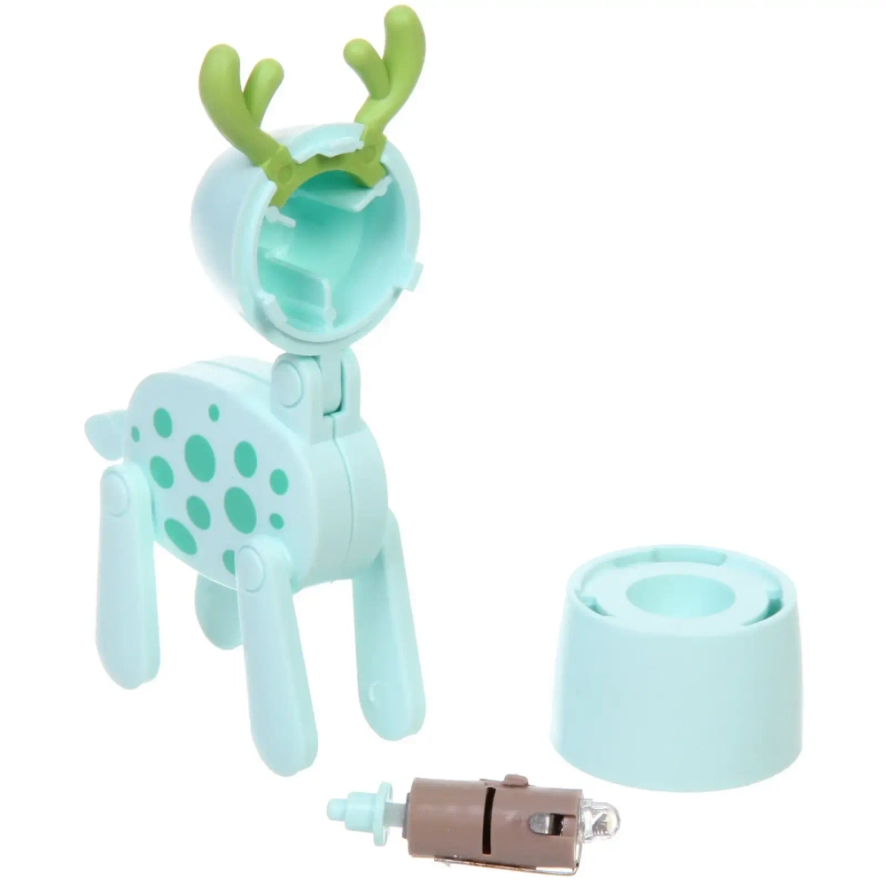 Настольная лампа «Sweet - Жирафик» LED 5,5*5,5*9,6 см, батарейки AG3 0.2W, Зеленый