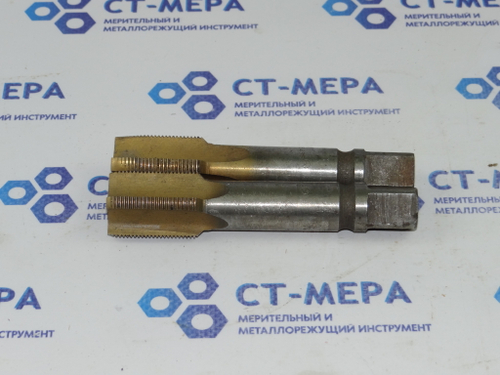Метчик М27х1,5 (к-т из 2-х шт) удлиненные с напылением КиБ