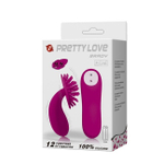 Мощный клиторальный массажер с усиками Pretty Love Brady (12 режимов) (Цвет: фуксия)