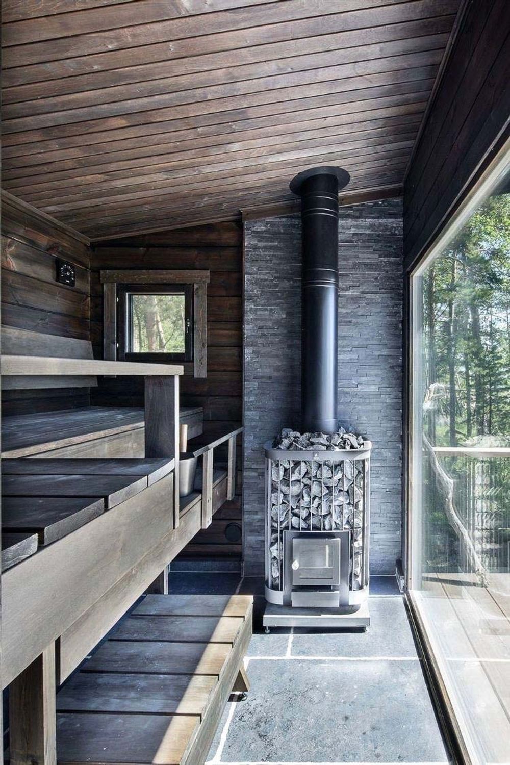 Натуральный камень Сланец черный Pharaon 150x600x10-20 Классик