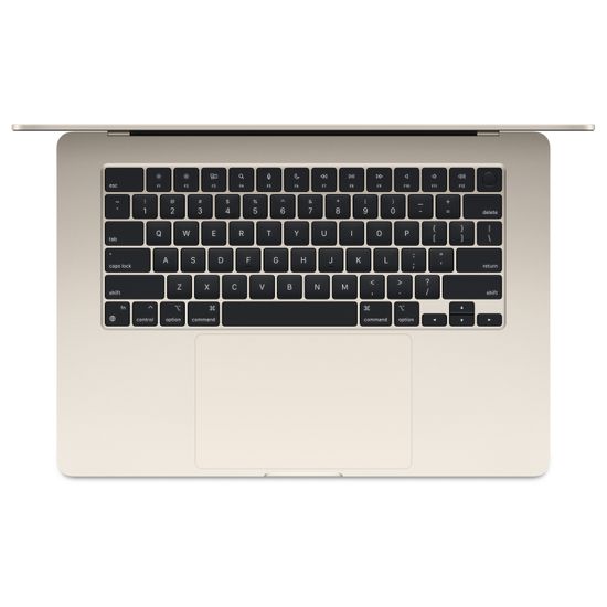Apple MacBook Air 15" (M3, 8C CPU/10C GPU, 2024), 16 ГБ, 256ГБ SSD, «сияющая звезда»