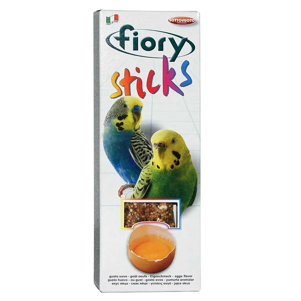 Fiory Sticks 2х30 г - палочки для попугаев с яйцом