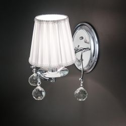 Citilux Шелли CL438311 Бра с абажуром Хром