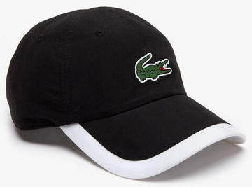 Теннисная кепка Lacoste Sport Contrast Border Lightweight Cap - черный