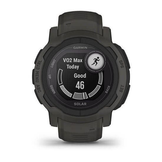 Умные часы Garmin Instinct 2 Solar черный