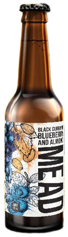 Медовуха Степь и Ветер Блэк Каррэнт, Блуберри Энд Элмонд / Mead Steppe &amp; Wind Black Currant, Blueberry And Almond 0.33 - стекло
