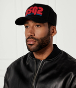 Кожаная куртка бомбер Dsquared2 - черный(S74AM1502 SY1602)