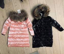Детское пальто на пуху Moncler Coat