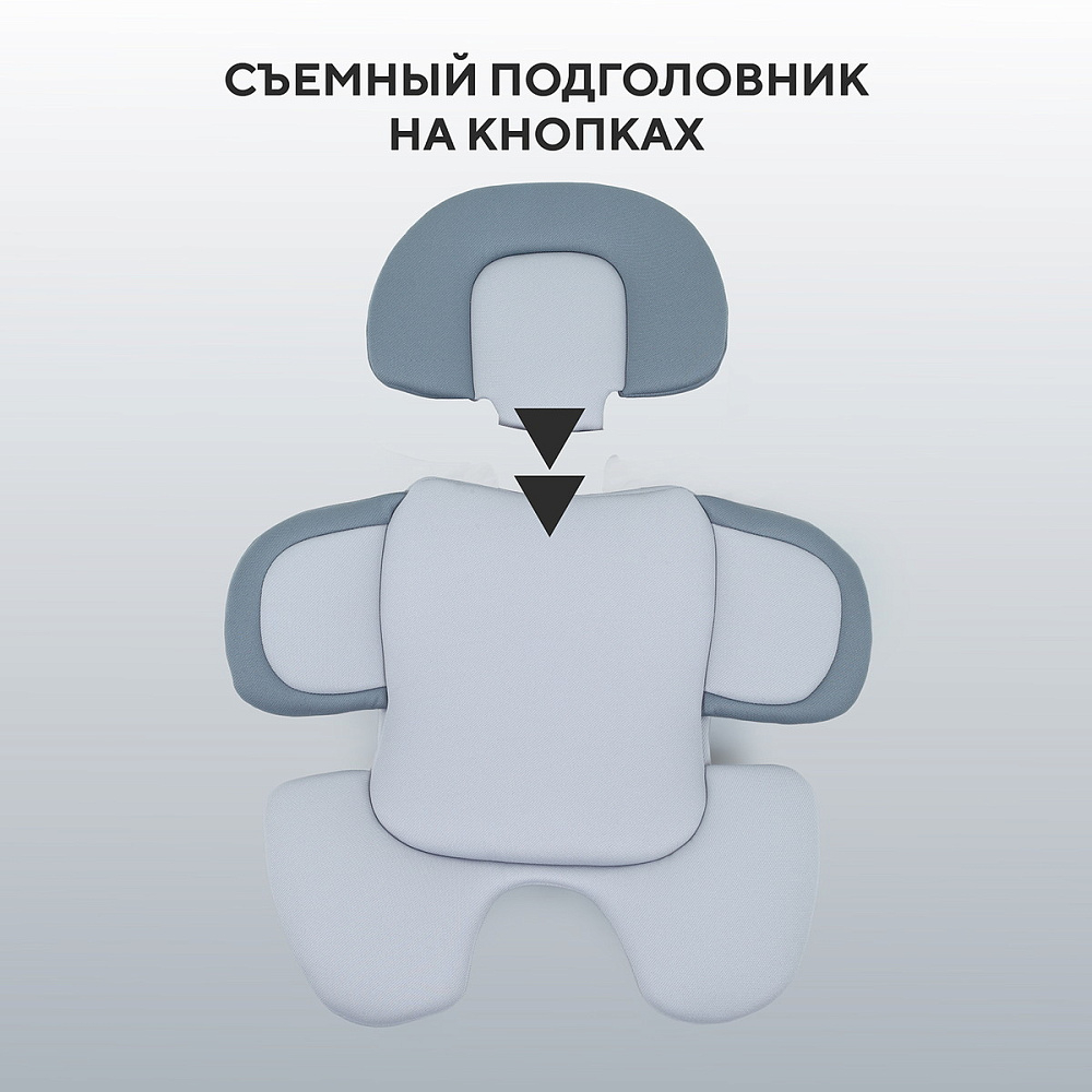 Детская коляска Rant Teo Soft 3 в 1 с автокреслом Aster Zero Graphite Cloud