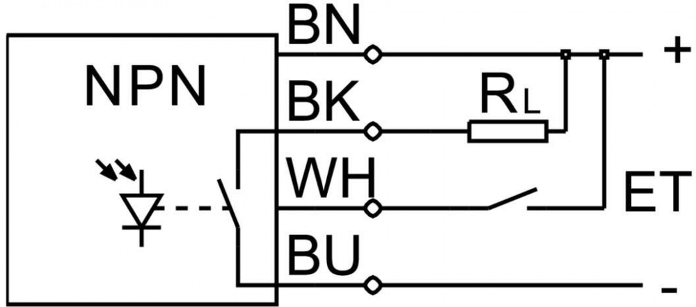 SOE4-FO-L-HF2-1N-K Датчик положения оптический