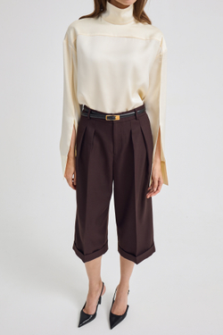 Комплект из шерсти с кюлотами XS-S