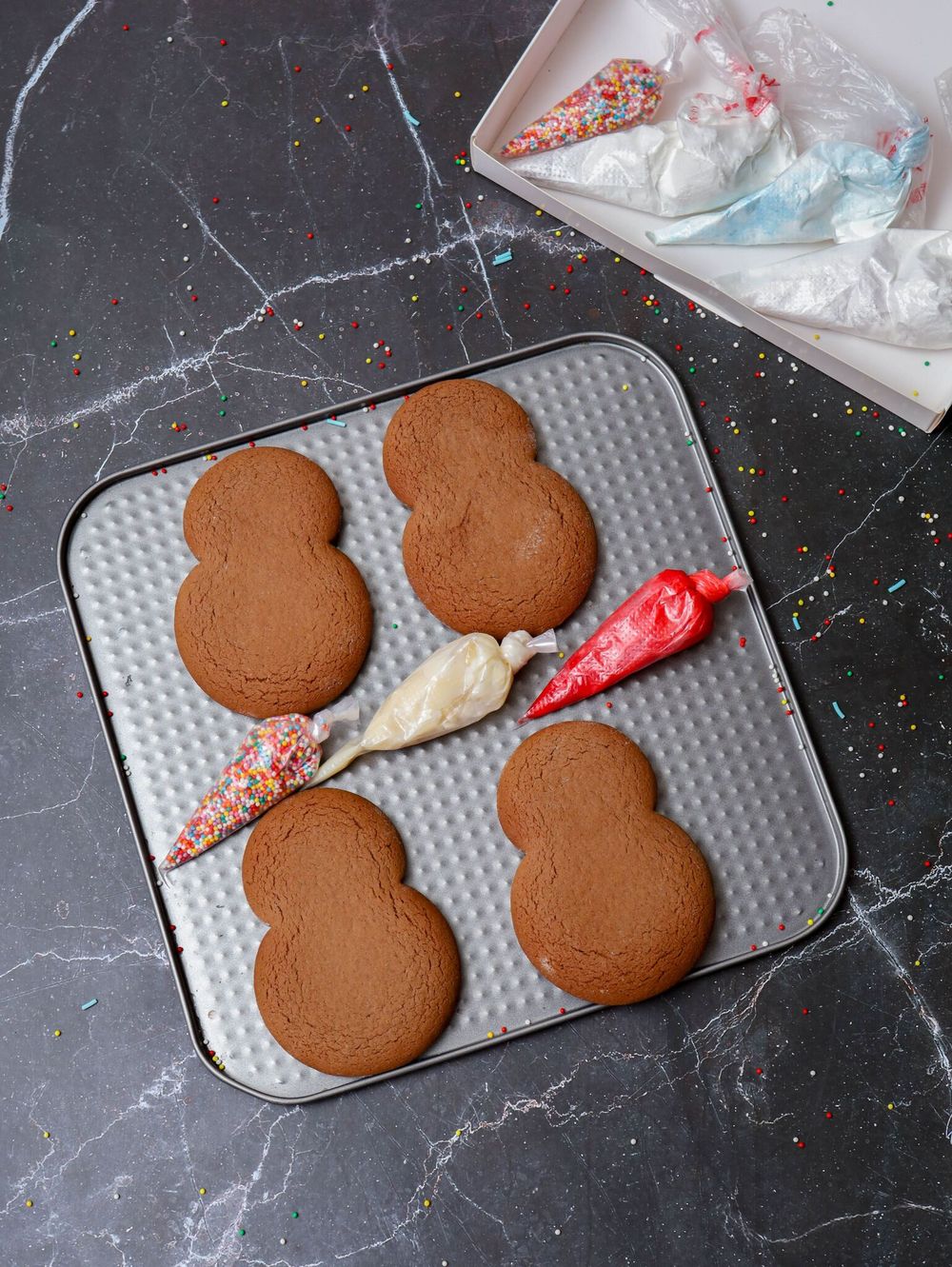 Имбирные пряники "Человечки" - 4 шт.