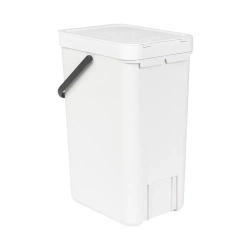 Brabantia - Контейнер для мусора Sort &amp; Go 16л белый / артикул   109942  / GTIN 8710755109942