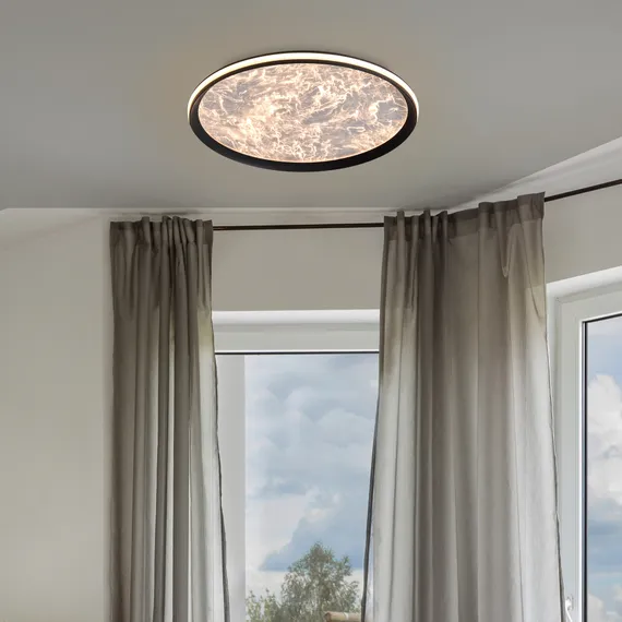 Потолочный светильник FR6220CL-L110W Марсия / Marsia 110 Вт LED с пультом ДУ Freya fr6220cl-l110w