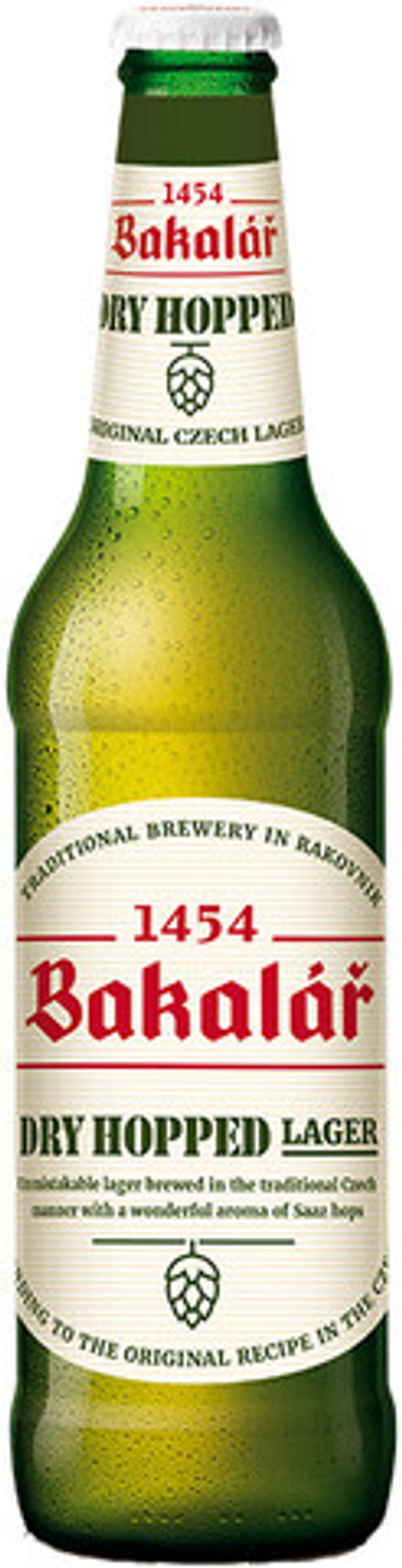 Пиво Бакалар Холодного охмеления / Bakalar Za Studena Chmeleny 0.5 - стекло
