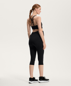 OYSHO Легинсы-капри для беременных Comfortlux 40 см, черный