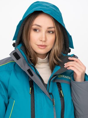 Костюм зимний Женский Siberia Lady ткань Breathable цвет Бирюза/Серый