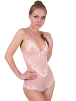 Боди из сетки и кружева Doreanse Avantgarde (Размер: L) (Цвет: бирюзовый)