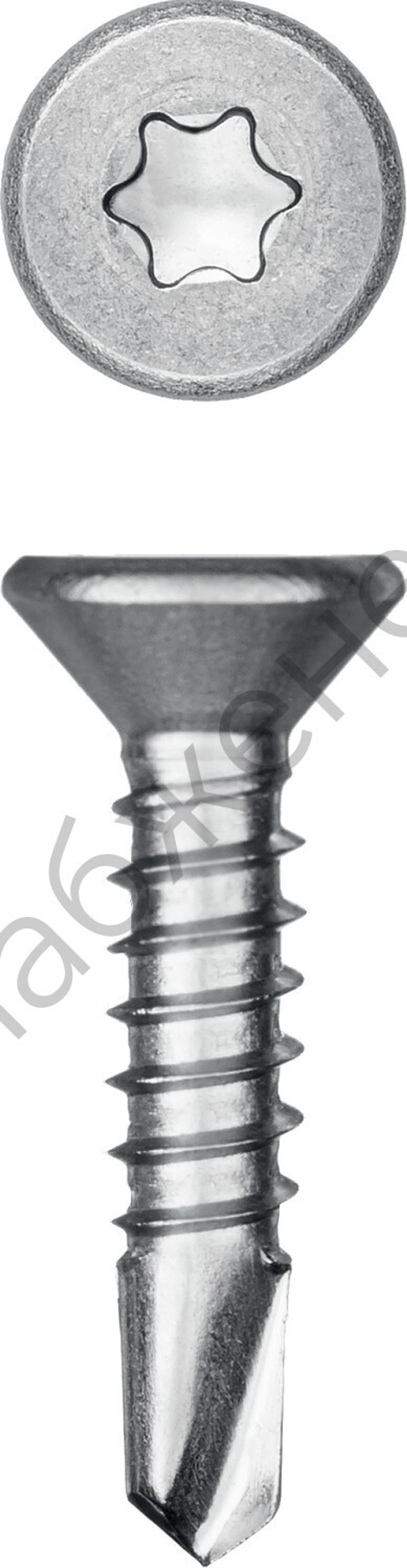 KRAFTOOL DS-C 16 х 3.9 мм, А2, сверло, потай, ТХ15, саморез нержавеющий, 1000 шт (300932-39-016)