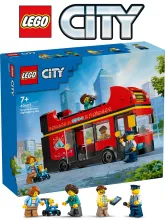 Конструктор City 60407 Двухэтажный экскурсионный автобус