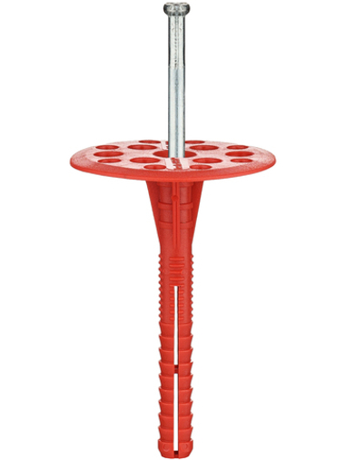 Дюбель для теплоизоляции 10х90 мм с металлич. гвоздем (50 шт в дой-паке) STARFIX