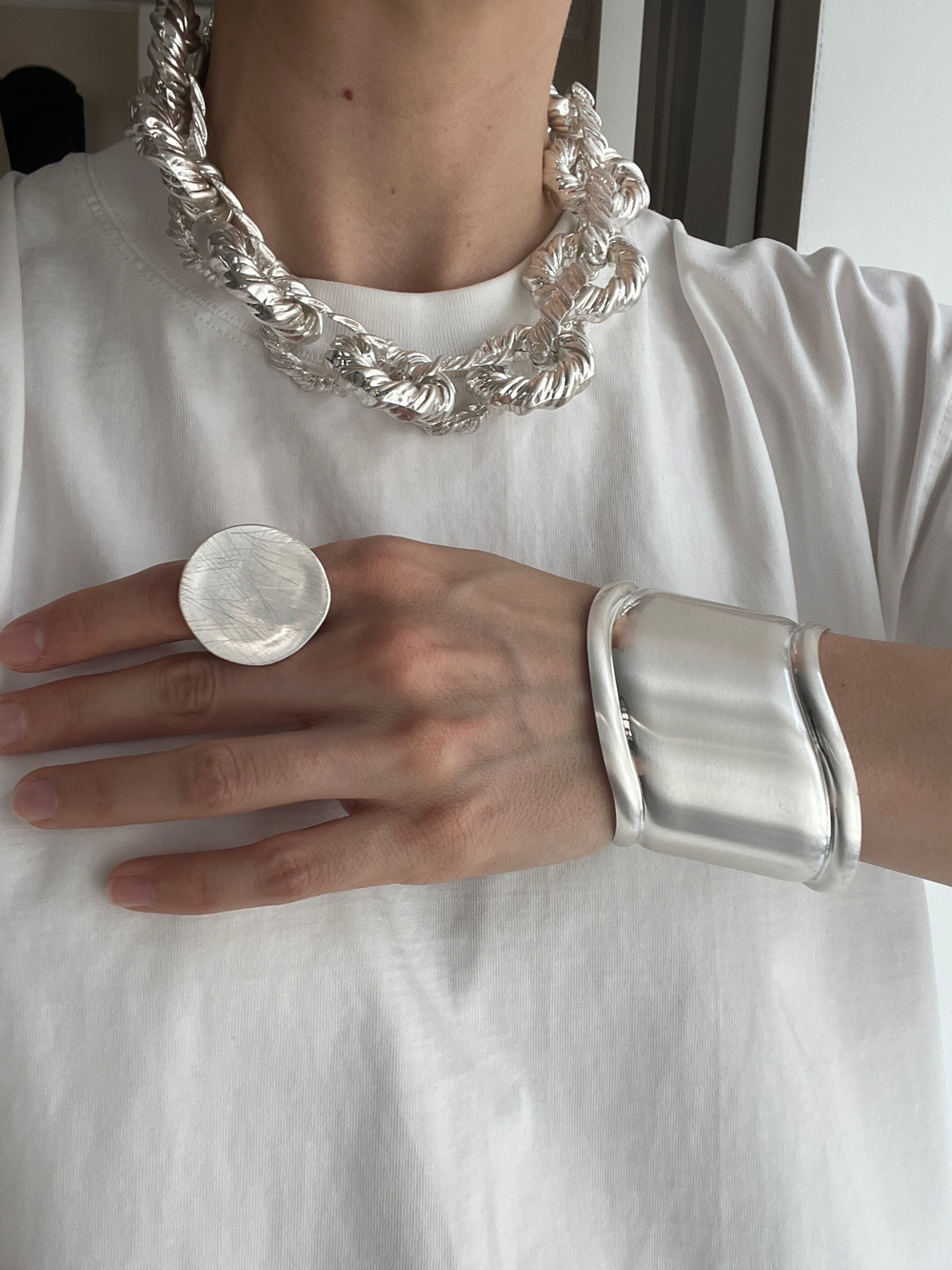 Браслет BONE SILVER