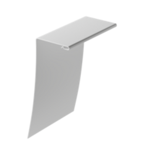 Docke PREMIUM Универсальный околооконный профиль 89 / 254 мм, 3м (Пломбир)