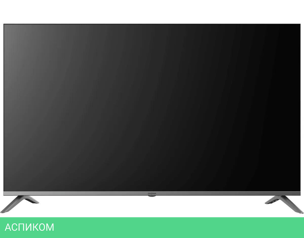 Телевизор Digma DM-LED55UBB41 темно-серебристый/серебристый