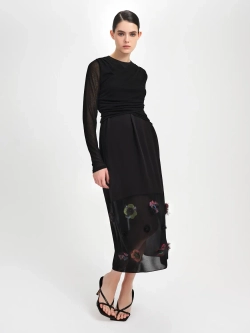 Платье черное OLA OLA